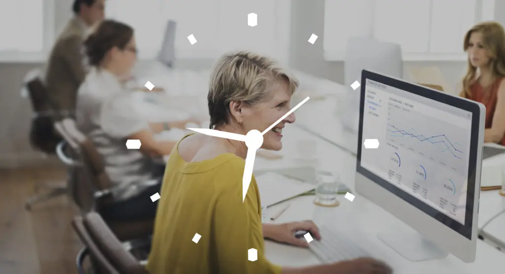 Software BPM para incrementar la productividad del equipo y dismución de errores humanos 5 hora minuto duracion de la alarma concepto de programacion de horas Digital Ware